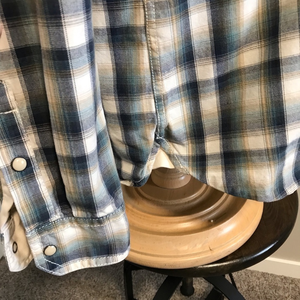 North Coast Marks & Spencer Oversized Plaid Shirt - Size Large - Picture 7 of 13